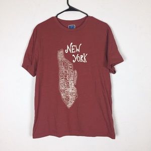 J Crew New York graphic tee